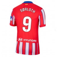 Atletico Madrid Alexander Sorloth #9 Domáci futbalový dres 2024-25 Krátky Rukáv